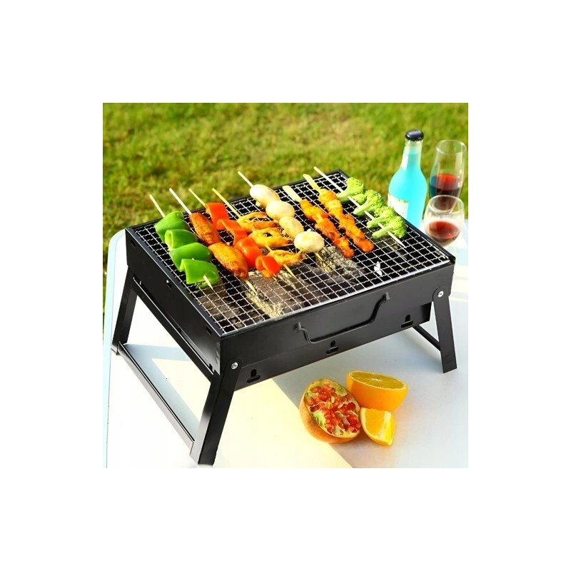 ✅ Didelė sulankstoma turistinė kepsninė su anglimis