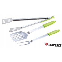 Mastergrill grilio priedų rinkinys 3 vnt silikoninis mg112