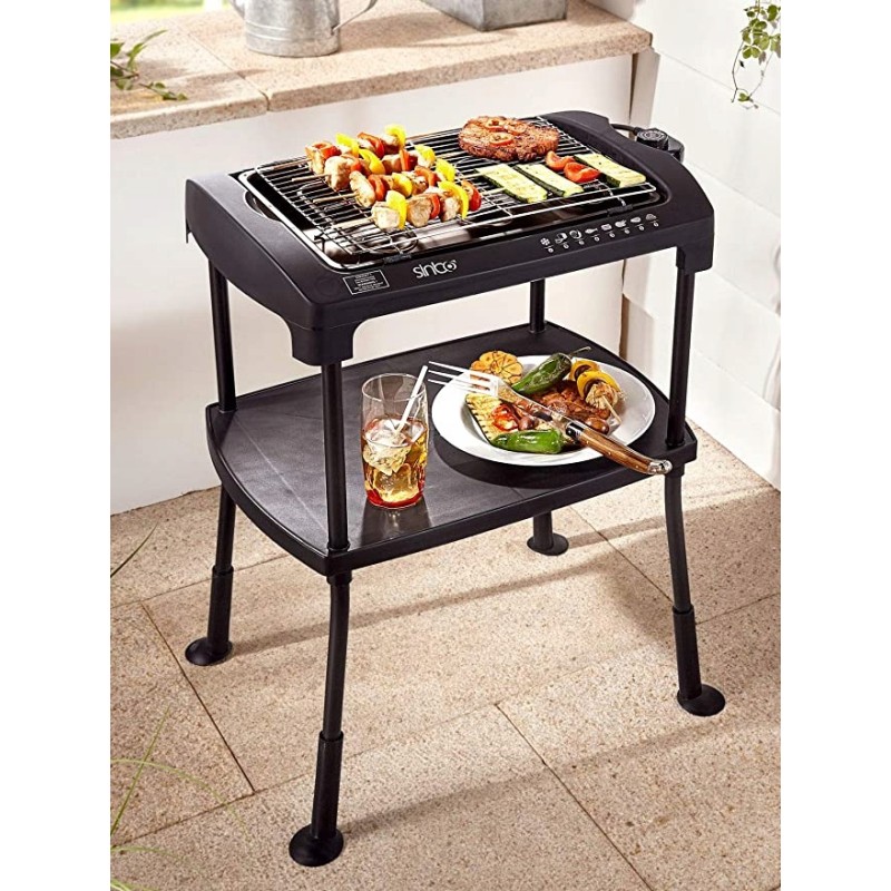Elektrinis stovimo stalo grilis bbq boss 2000w