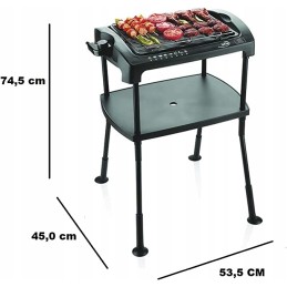 Elektrinis stovimo stalo grilis bbq boss 2000w