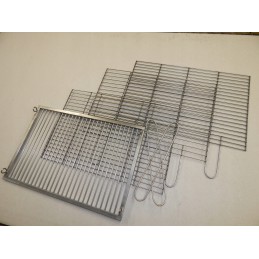 Nerūdijančio plieno grotelės 67x40 inox griliui 304 1 4301