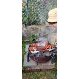 Nerūdijančio plieno grotelės 67x40 inox griliui 304 1 4301