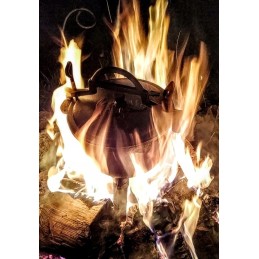 Ketaus medžioklės puodas, 5l, ugniai