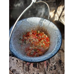 Vengriškas katilas 10 l + dangtis