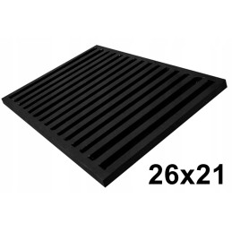 Anglinio plieno grotelės, 26x21 cm!