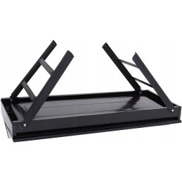 Didelė nešiojama anglinė kepsninė stovyklavimui, 56 x 18,5 cm