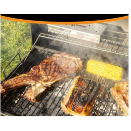 Wood boxes for smoking smoker box for grill grilling aroma steel