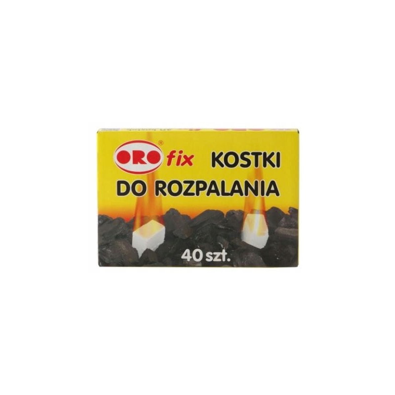 Baltas uždegimo kubas, kartoninė dėžutė, 24 pakuotės po 40 vnt