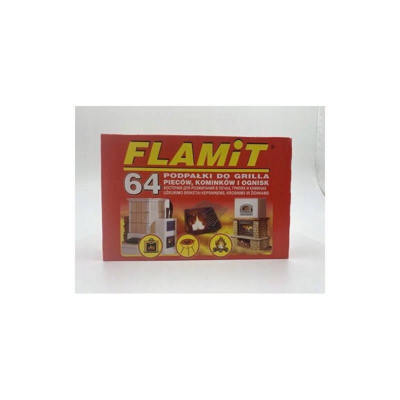 Baltas laužas, 64 kubeliai, skirtas šašlykams ir židinio liepsnai