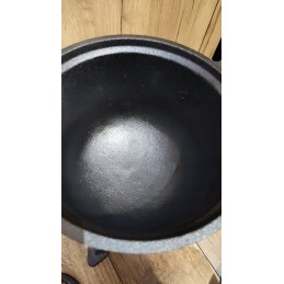 Ketaus katilas 4l medžioklės puodas kepsniams