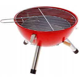 Nešiojami nedideli turistinio sodo anglių griliai su dangteliu