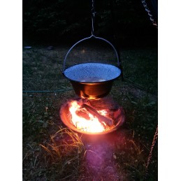 Originalus vengriškas emaliuotas katilas, 13l