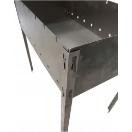 Mangal 8 dalių sulankstomas anglies grilis