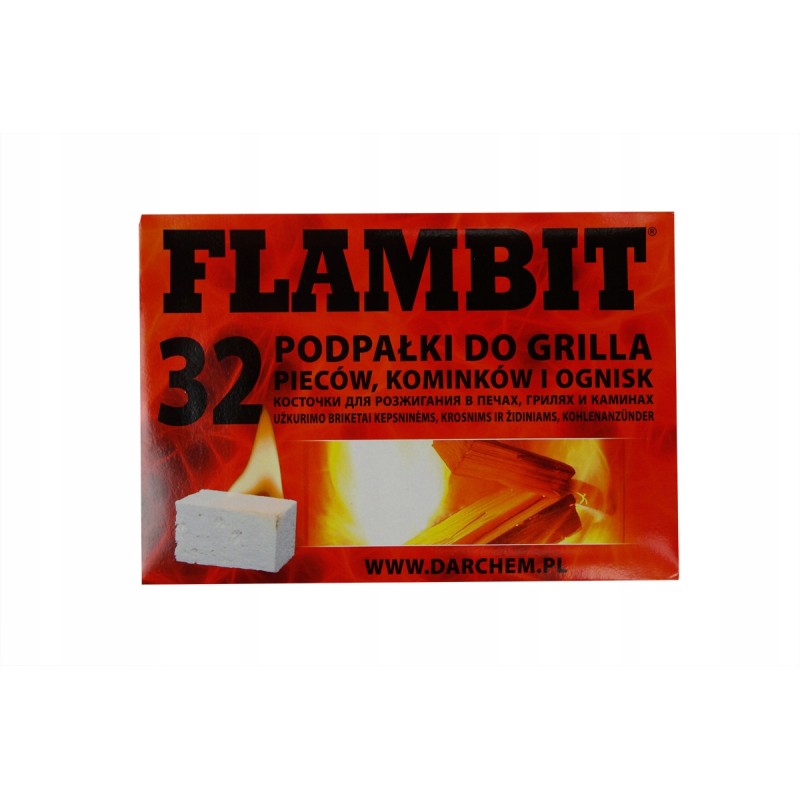 Flambit ekologiškas kūrenimas, 32 kubeliai