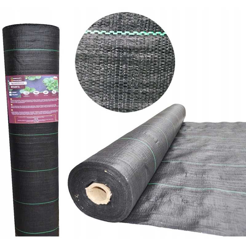 Agrotekstilė agrotekstilė 160 cm 100 gr/m2 storio stiprus UV nuo piktžolių kilimėlis