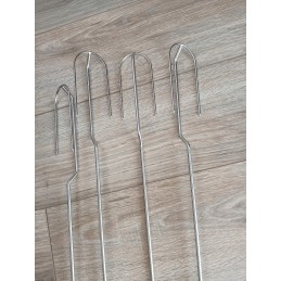 Wo 5 130 pulgad, pulgad, kahvlid, roostevabast terasest fookus, 130