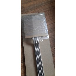 Wo 5 130 poles sticks forks stainless steel 130 fire
