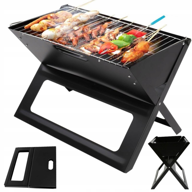 Mobilus turistinis grilis, nešiojamas sulankstomas kepsninė