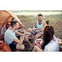 Mobilus turistinis grilis, nešiojamas sulankstomas kepsninė