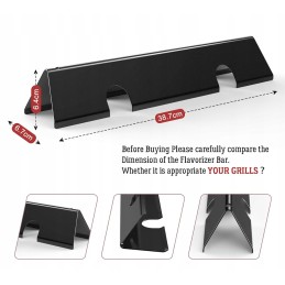 5 x weber w2 gas grill burner cover