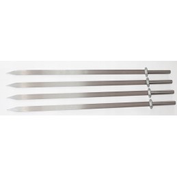 Labidad, vardad, roostevabast terasest grillvardad, 4x
