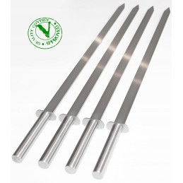 Skewers, skewers, stainless steel, grill, 4x