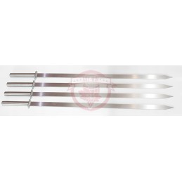 Skewers, skewers, stainless steel, grill, 4x