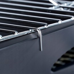 Sulankstomas, nešiojamas, kompaktiškas, kempingas, turistinis, sodo anglis grilis