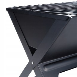 Sulankstomas, nešiojamas, kompaktiškas, kempingas, turistinis, sodo anglis grilis