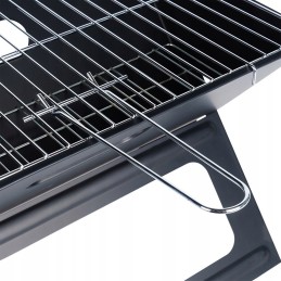 Sulankstomas, nešiojamas, kompaktiškas, kempingas, turistinis, sodo anglis grilis