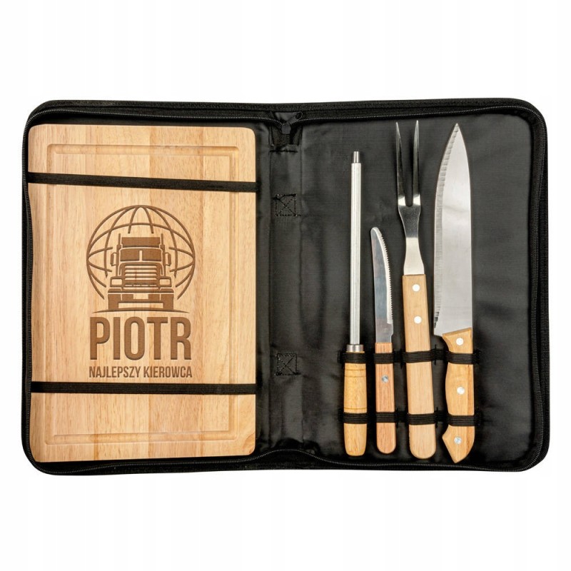 Grilio reikmenų rinkinys, gimtadienio dovana, graviruotojas