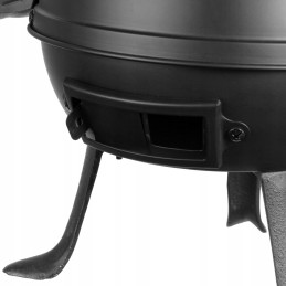 Židinys: anglis, ketaus, plieninis, nešiojamas sodo katilas