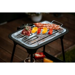 Laisvai pastatomas balkono elektrinis grilis 2400w