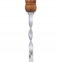 Stainless steel skewers are an essential part of every grilling party.