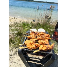 ✅ Turistinis grilis lagamino formos