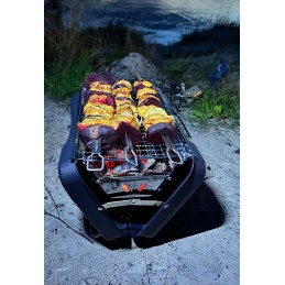 ✅ Turistinis grilis lagamino formos