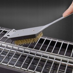 Grilio reikmenų rinkinys iš 5 priedų patogiame lagamine