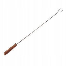 šašlykinės laužo lazdelės, šakutės, 150cm, 10vnt