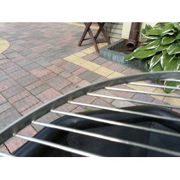 Nerūdijančio plieno grotelės, atsparios rūgštims inox fi 60