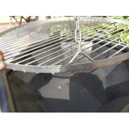 Nerūdijančio plieno grotelės, atsparios rūgštims inox fi 60