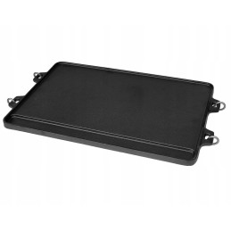 Cast iron grill plate 44 x 24cm double-sided krisberg ks 2643