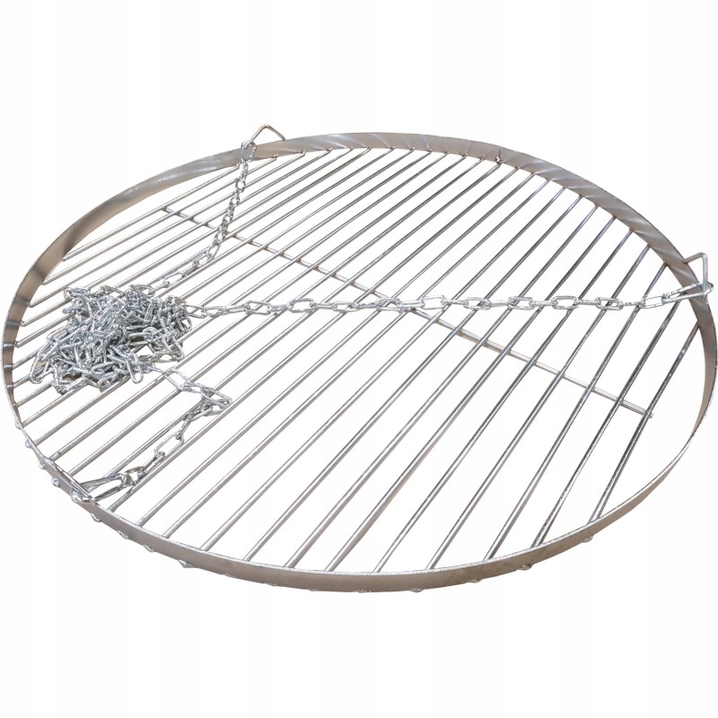 Grilio grotelės 60, pakabinama apvali trikojo grandinė