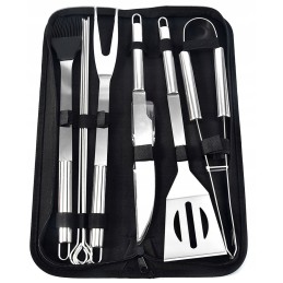 ⭐⭐Plieninio grilio rinkinio priedai 4in1 grilio įrankiai + dėklas super kokybiškas⭐⭐