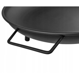 Didelis 60 cm skersmens sodo židinys