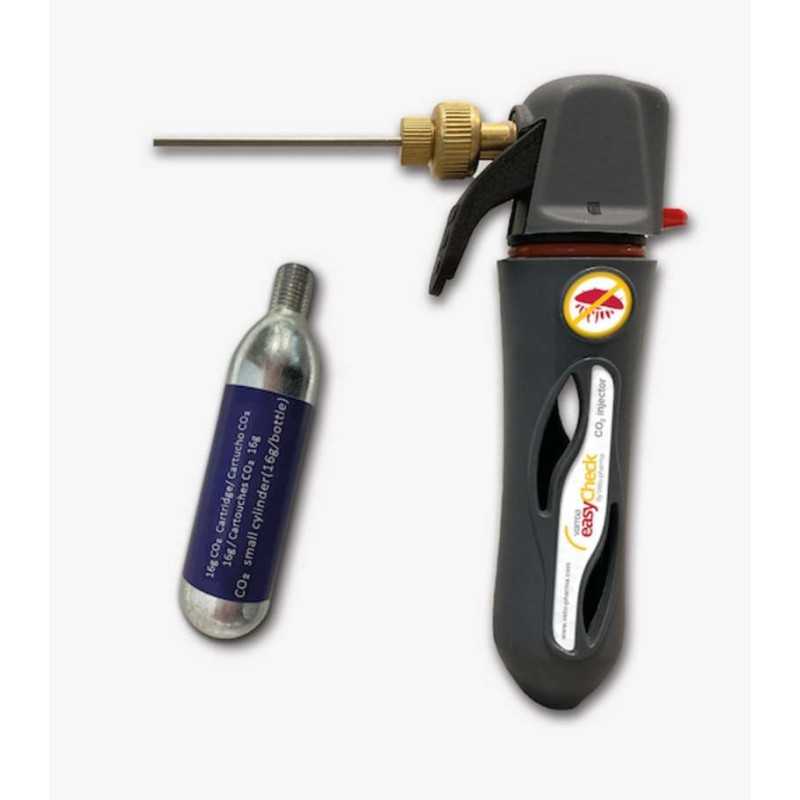 co2 aplikatorius nuo varozės lengvas patikrinimas + 1 įdėklas/užtaisas 16g