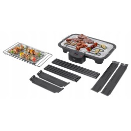 Laisvai pastatomas balkono elektrinis grilis 2400w