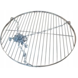 Grilio grotelės 60, pakabinama apvali trikojo grandinė