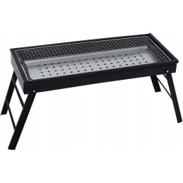 Tourist charcoal grill foldable portable camping bbq large grate