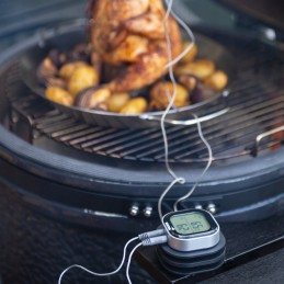 Skaitmeninis grilio termometras su Bluetooth, 2 zondai -50° +300° - mustangas