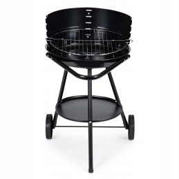 Anglies kepsninė ant ratukų, reguliuojamos didelės apvalios grotelės